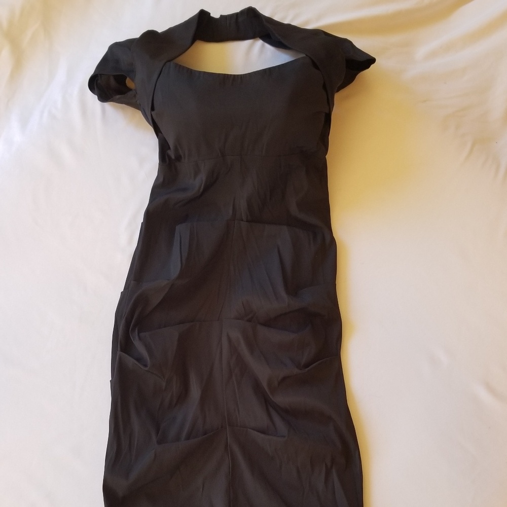 Cache Halter Style Dress